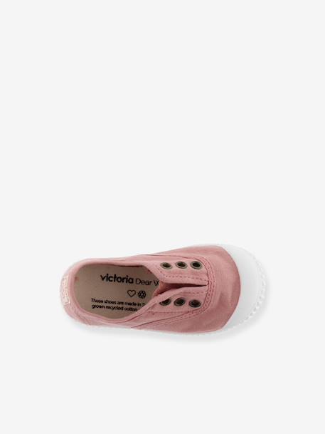 Kinderen Inglesa baskets beige+blauwgroen+perzikroze - vertbaudet enfant 