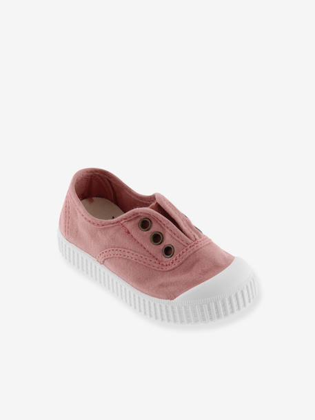 Kinderen Inglesa baskets beige+blauwgroen+perzikroze - vertbaudet enfant 