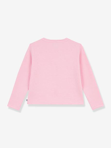Effen katoenen vestje voor kinderen van PETIT BATEAU rozen - vertbaudet enfant 