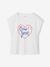 Set van 3 Basics meisjesshirts met korte mouwen bleekblauw+grijsblauw+roze (poederkleur) - vertbaudet enfant 