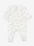 PETIT BATEAU baby pyjama met print wit - vertbaudet enfant 