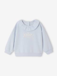 Baby-Trui, vest, sweater-Meisjes sweater met kraag