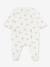 PETIT BATEAU baby pyjama met print wit - vertbaudet enfant 