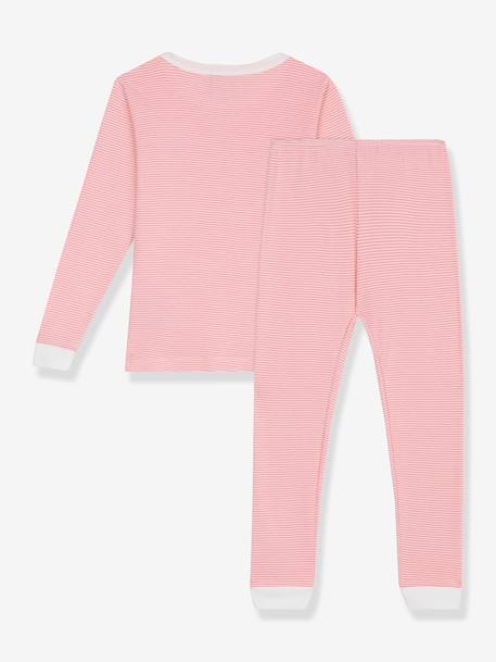 Pyjama kinderkatoen PETIT BATEAU rozen - vertbaudet enfant 
