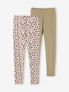 Meisje-Set van 2 Basics meisjesleggings