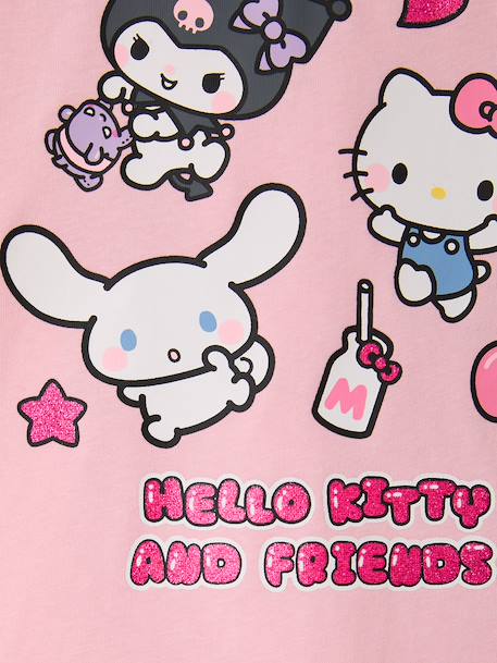 T-shirt met korte mouwen Hello Kitty lichtroze - vertbaudet enfant 