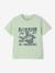 Set van 3 T-shirt met korte mouwen amandelgroen+karamel+marineblauw+pecannoot+petrolblauw+saliegroen - vertbaudet enfant 