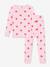 Kinderpyjama met hartjes PETIT BATEAU rozen - vertbaudet enfant 