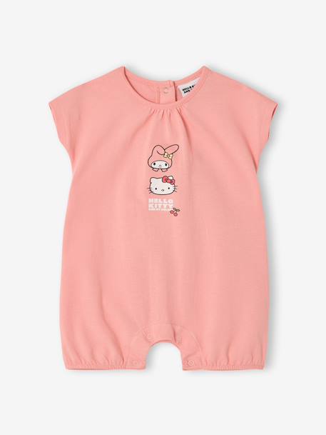 Set van 2 body's babypakje HELLO KITTY kersen snoepjesroze - vertbaudet enfant 