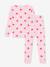 Kinderpyjama met hartjes PETIT BATEAU rozen - vertbaudet enfant 