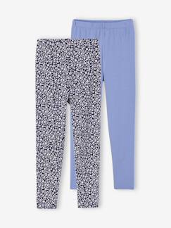 -Set van 2 Basics meisjesleggings