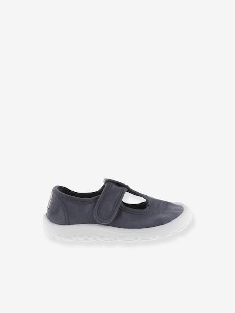 Bosco Barefoot sandalen voor kinderen jeansblauw+wit - vertbaudet enfant 