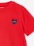 Effen Basics meisjesshirt met korte mouwen abrikoos+rood+snoepjesroze - vertbaudet enfant 