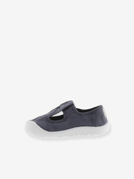 Bosco Barefoot sandalen voor kinderen jeansblauw+wit - vertbaudet enfant 