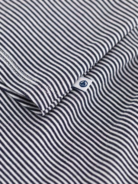 PETIT BATEAU pyjama set met bretels marineblauw - vertbaudet enfant 