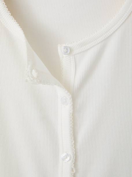 T-shirt met lange mouwen ecru - vertbaudet enfant 