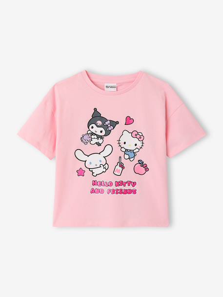 T-shirt met korte mouwen Hello Kitty lichtroze - vertbaudet enfant 