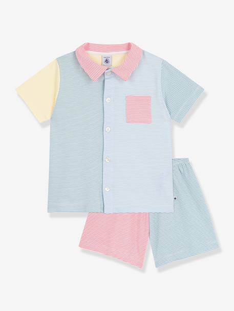 PETIT BATEAU pyjama short set wit - vertbaudet enfant 