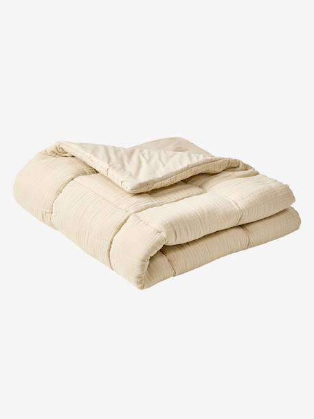 Effen bi-materiaal vloermat / boxkleed indigoblauw+okergeel+olijf+taupe+terracotta+vanille - vertbaudet enfant 