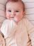 Babypakje vestje en broek fluweel / velours vanille - vertbaudet enfant 