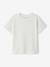 Set van 3 effen Basics jongensshirts olijf - vertbaudet enfant 