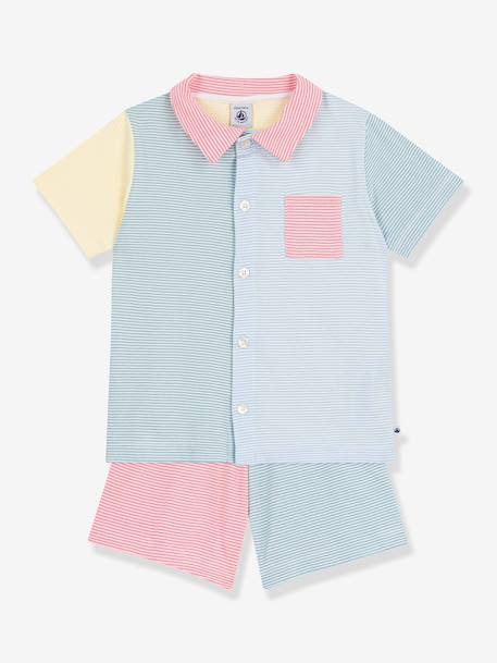 PETIT BATEAU pyjama short set wit - vertbaudet enfant 