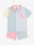 PETIT BATEAU pyjama short set wit - vertbaudet enfant 