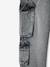 Denim loose battle jongensbroek denimgrijs+gebleekt denim - vertbaudet enfant 