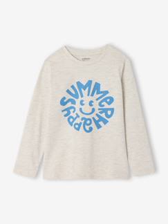-T-shirt voor jongens met print