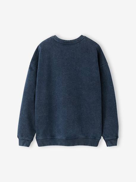 Hamptons sweater voor meisjes marineblauw - vertbaudet enfant 