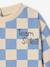Baby sweater voor jongens 'Team Soleil' grijsblauw - vertbaudet enfant 
