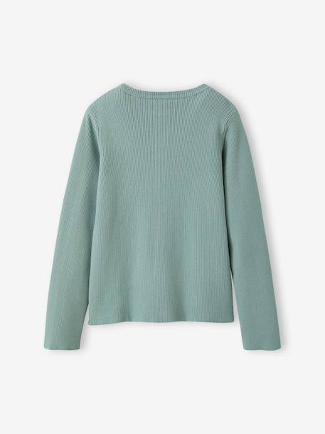Vest meisje marineblauw+saliegroen - vertbaudet enfant 