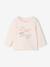 Babyset T-shirt + molton broek gestreept / karamel+groenblauw - vertbaudet enfant 