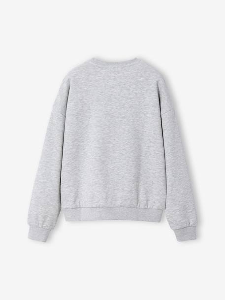 EssentiÃ«le sweater voor meisjes JONEN gemêleerd grijs - vertbaudet enfant 