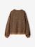 Sweater met wijde pasvorm bruin+marineblauw+vanille - vertbaudet enfant 