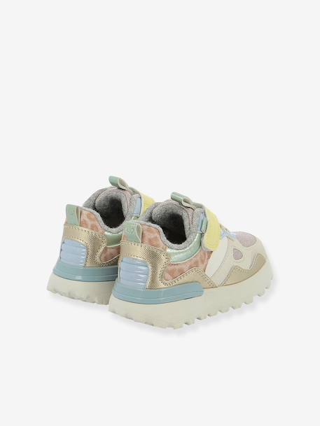 Baskets Joggy Scratch SHOO POM blauw+paars - vertbaudet enfant 