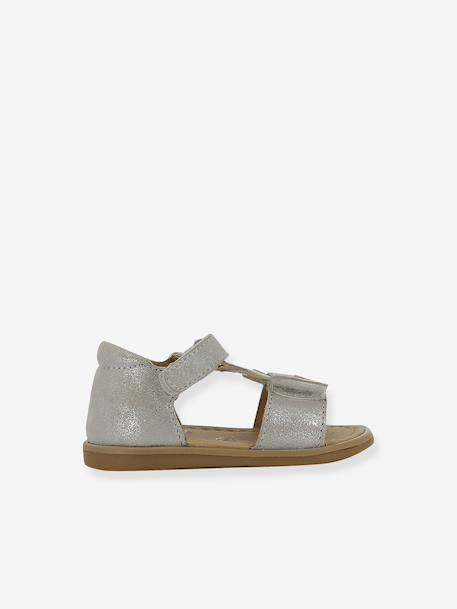 Sandalen Titty Miaou SHOO POM zilver - vertbaudet enfant 