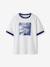 T-shirt met korte mouwen met fotoprint wit - vertbaudet enfant 