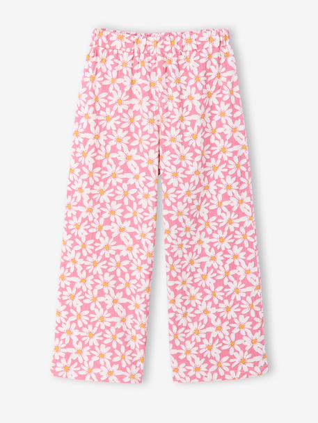 Set broek hemdje bloemen oudroze - vertbaudet enfant 