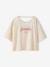 T-shirt met korte mouwen vanille - vertbaudet enfant 