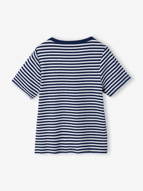 Set van 3 geribbelde t-shirt ecru - vertbaudet enfant 