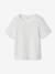 Set van 3 geribbelde t-shirt ecru - vertbaudet enfant 