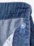 Meisjesset short top in lichte denim middenblauw - vertbaudet enfant 