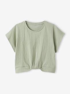 Meisje-Blouse met korte mouwen