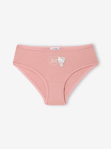 Set van 5 slipjes for girls HELLO KITTY katoen rouge - vertbaudet enfant 