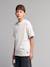 Set van 2 T-shirt met korte mouwen grijsblauw - vertbaudet enfant 