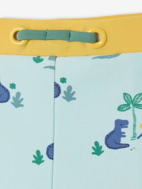 Badpak baby dino turquoiseblauw - vertbaudet enfant 