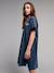 T-shirt jurk marineblauw - vertbaudet enfant 