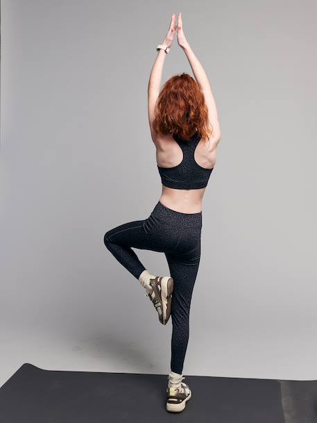 Meisjesset met beha en legging antraciet - vertbaudet enfant 