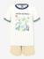 Pyjama short jongens wit - vertbaudet enfant 